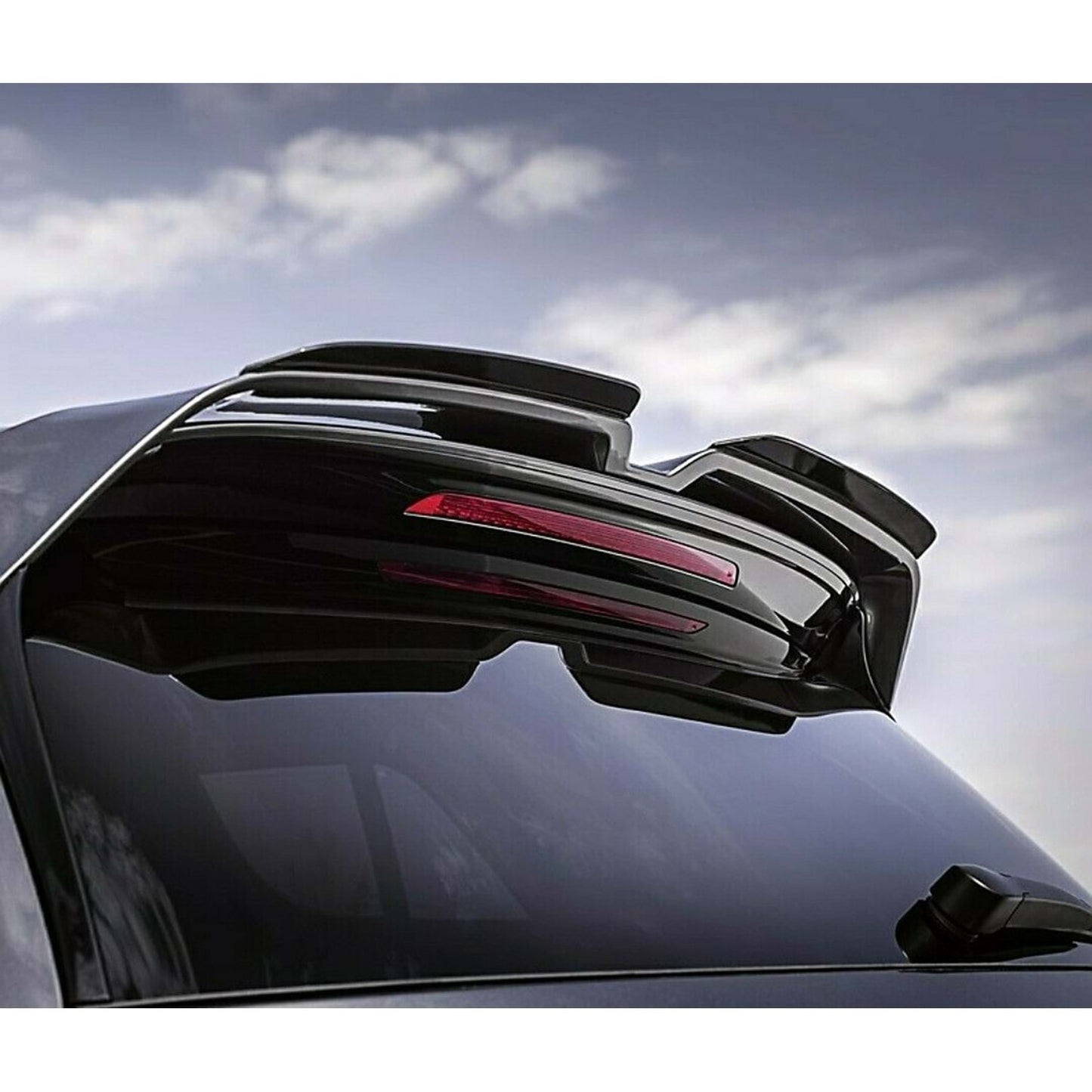 Polo Mk5 Oettinger Spoiler Posteriore Estensioni Piano Nero Vuoto Plastica 200