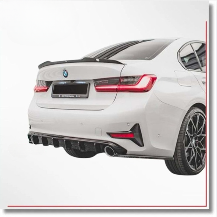 💕ART.9744 DIFFUSORI BMW 3 G20 2019+ NERO LUCIDO💕