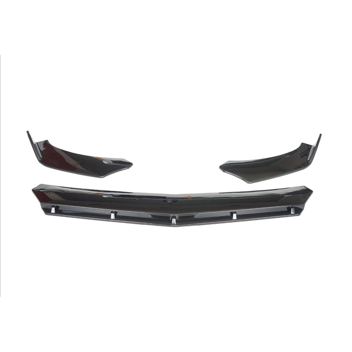 👉Spoiler Anteriore Stile Brabus  adatto per Seat Leon Mk3 12-16 Nero Lucido 👈