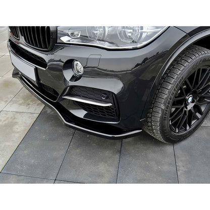 BMW X5 F15 Max V1 Labbro Anteriore Piano Nero Vuoto Plastica / 2013-2018