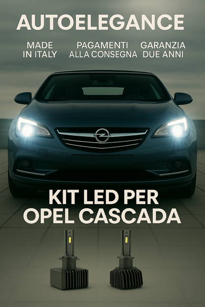 ⭐KIT LED D1S 6000K Anabbaglianti per Opel Cascada | Bianco CANBUS⭐ (Copia)
