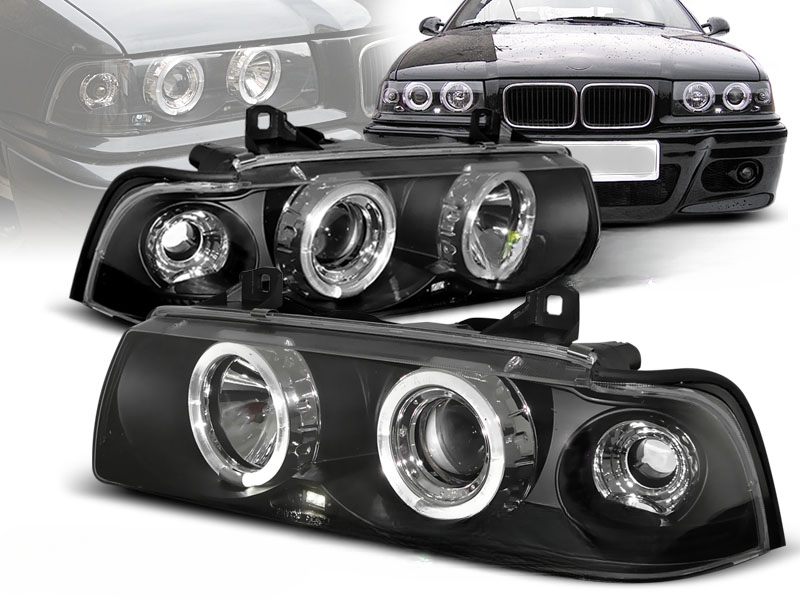 FARI ANGEL EYES NERO adatti per BMW E36 12.90-08.99 S/C/T