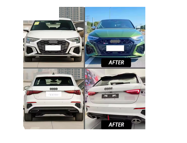 💕ART.8276  BODYKIT Audi A3 8Y 20-22 LOOK  RS3 💕
