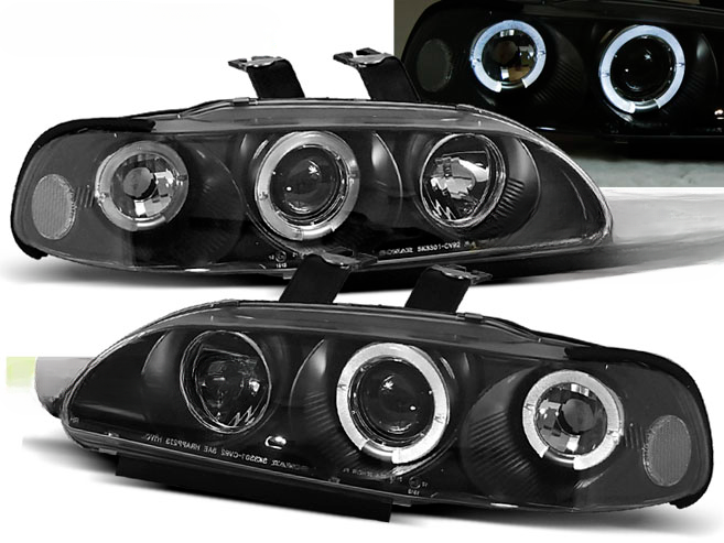 HONDA CIVIC 09.91-08.95 2D/3D OCCHI D'ANGELO NERO