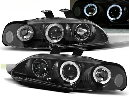 HONDA CIVIC 09.91-08.95 2D/3D OCCHI D'ANGELO NERO