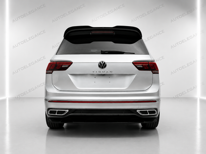 👉Splitter posteriore VW Tiguan R-Line MK2 facelift 20-24 in ABS nero lucido👈