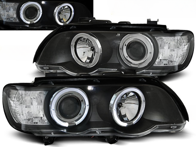 FARI ANGEL EYES NERO per BMW X5 E53 09.99-10.03