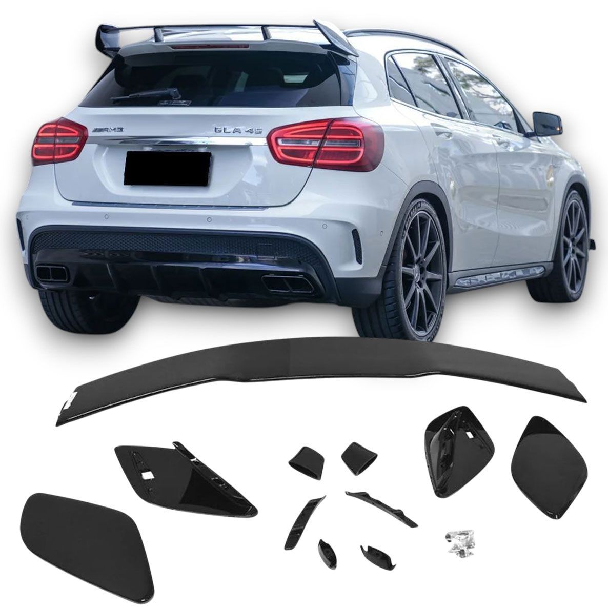 💫ART.4420 Spoiler Tetto adatto per Mercedes X156 GLA💫