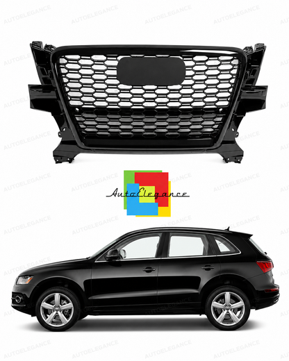 👉Griglia stile RSQ5 per Audi Q5 (8R) (2008-2012) Nero lucido👈