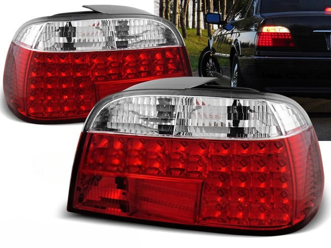 💫ART.6613 Fanali posteriori LED rosso bianco adatti per BMW 7 E38 06.1994-07.2001💫