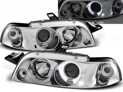 ANGEL EYES CROMATI  ADATTI PER FIAT PUNTO 1 11.93-09.99
