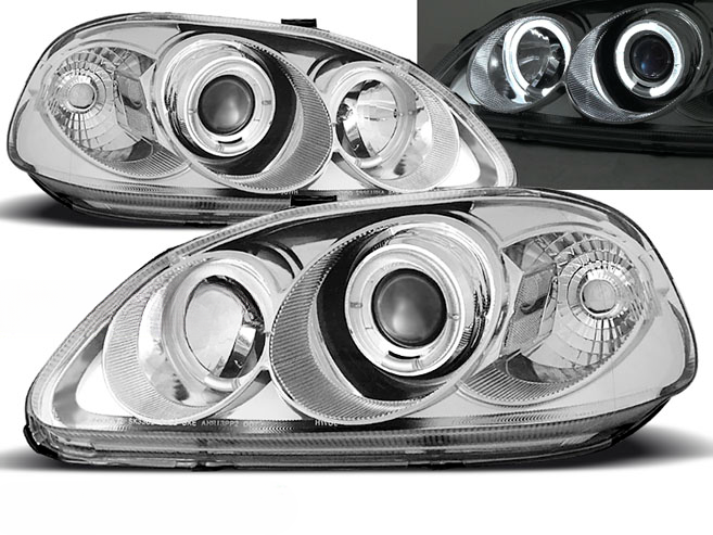 HONDA CIVIC 09.95-02.99 Angel EYES CHROME 