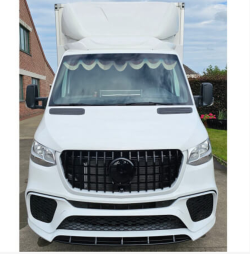 💕ART.9071 PARAURTI  ANTERIORI Mercedes-Benz Sprinter W907 2019+ black grill💕