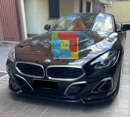 SPLITTER ADATTO PER BMW Z4 G29 2018+ LOOK M NERO LUCIDO DESIGN SPORTIVO