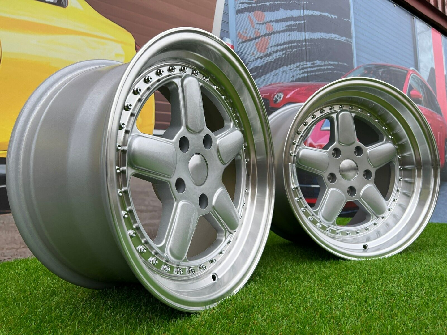 SUITABLE for BMW E36 E90 E46 17 inch 5x120 Dx Xd AC Schnitzer Deep Dish Style 