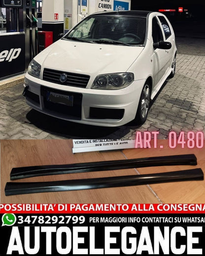 MINIGONNE ADATTE PER FIAT PUNTO 188 1999/2005 GREZZE LOOK SPORTIVO