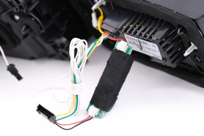 Fanali posteriori Full LED adatti per BMW Serie 5 G30 Berlina (2017-2019) LCI Design con luci di svolta sequenziali dinamiche