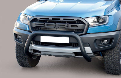 BULLBAR ADATTO PER FORD RANGER T6 2015+ NERO OPACO AUTOELEGANCERICAMBI