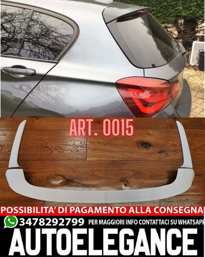 SPOILER ADATTO PER BMW SERIE 1 F20 F21 2011-2019 LOOK MSPORT + DEFLETTORI