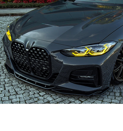 💕Bodykit  adatto per BMW SERIE 4 G22 M-SPORT  nero  lucido💕