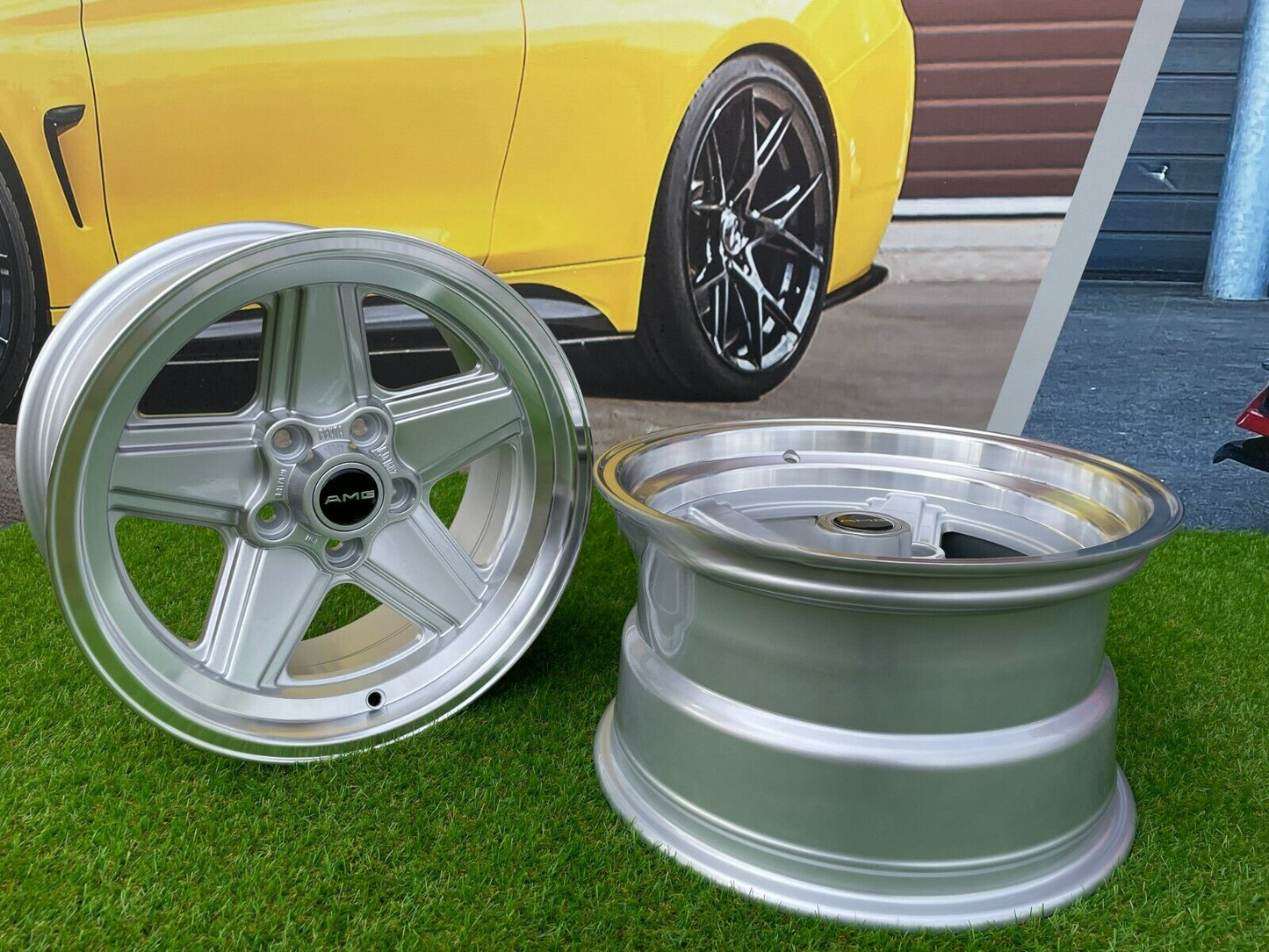 SUITABLE for Mercedes ES Sl CL 16 inch 5x112 8J + 9J AMG Penta 