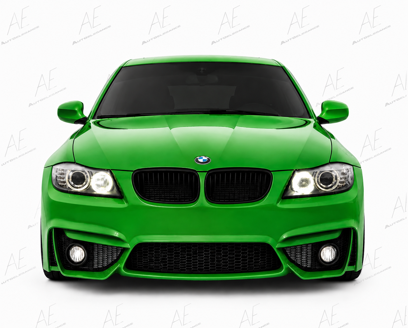 💕ART.10123 PARAURTI ANTERIORE BMW  3 E90 E91 08-11 LOOK M4 +LAMA +FENDINEBBIA💕