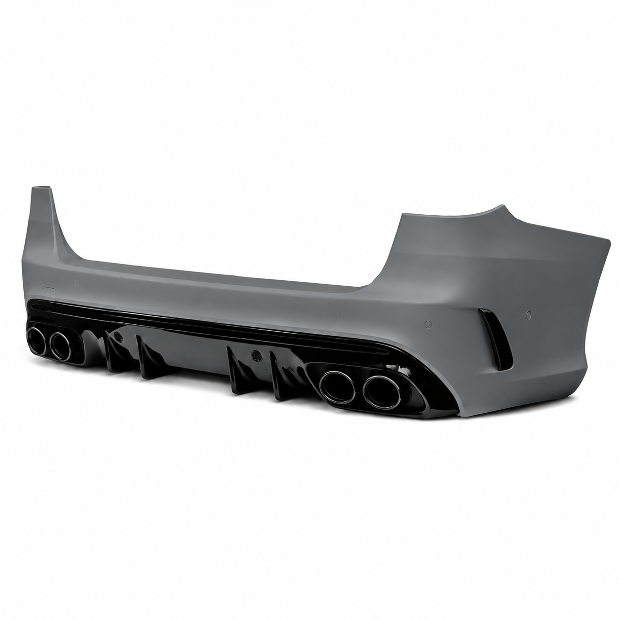 💕PARAURTI POSTERIORE MERCEDES CLASSE C W205 5P 19- LOOK AMG C43 PDC💕