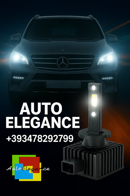 💕COPPIA LAMPADE D1S LED DA XENON A LED PER MERCEDES ML W166💕