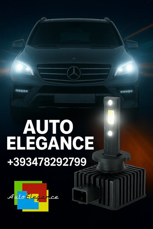 💕COPPIA LAMPADE D1S LED DA XENON A LED PER MERCEDES ML W166💕