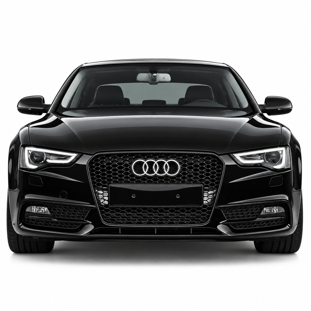 👉Griglia stile RS5 per Audi A5 (8T) Coupé Sportback (2012-2016) Nero lucido👈