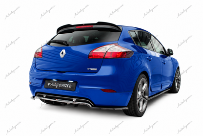 🔥ART.9836 SPLITTER POSTERIORE (CON BARRE VERTICALI) PER RENAULT MEGANE GT MK3🔥