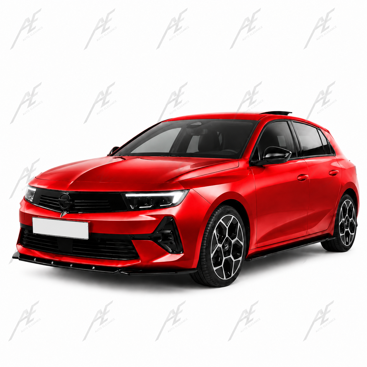 💕SPLITTER   Opel Astra L 2020+ NERO  LUCIDO 💕