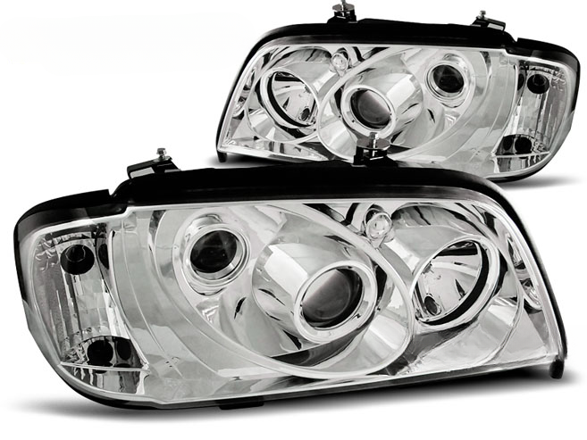 FARI CROMATI per MERCEDES W202 Classe C 06.93-06.00