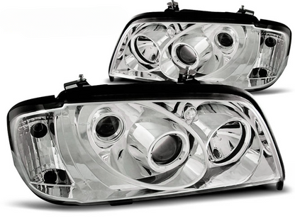 FARI CROMATI per MERCEDES W202 Classe C 06.93-06.00