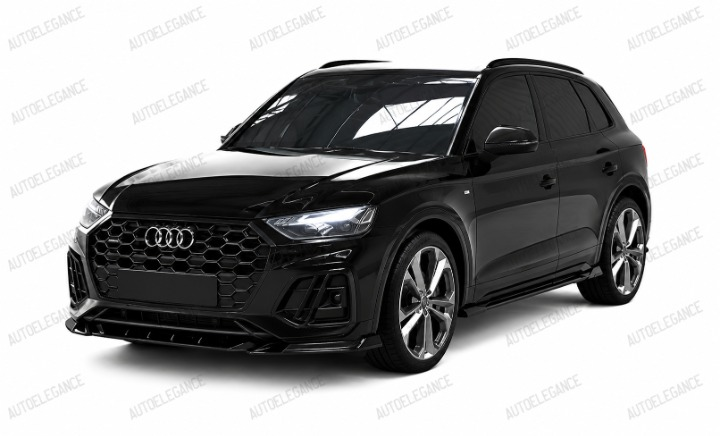 2340⭐Splitter anteriore adatto per Audi SQ5 / Q5 S-Line Mk2 Facelift 20–24⭐