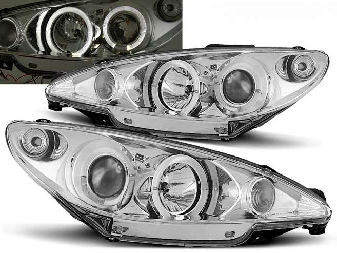 FARI ANGEL EYES CROMATI ADATTI PER PEUGEOT 206 10.98-02 206