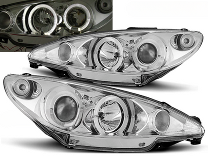 FARI ANGEL EYES CROMATI ADATTI PER PEUGEOT 206 10.98-02 206