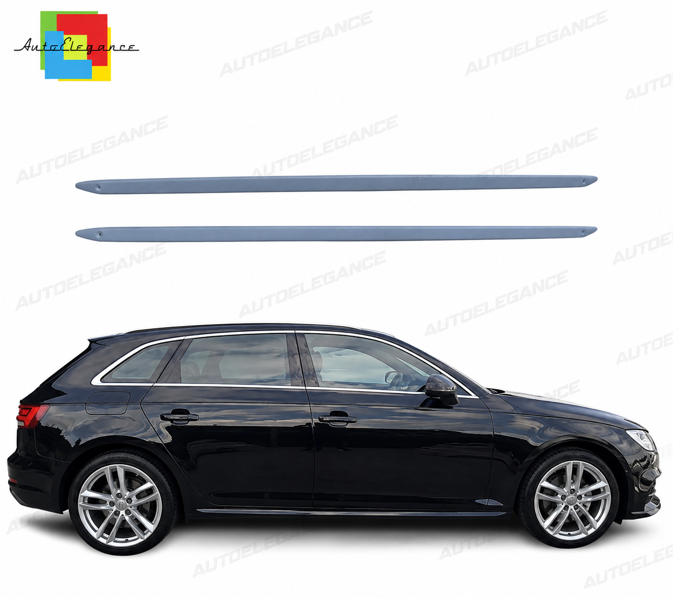 👉MINIGONNE LATERALI AUDI A5 COUPE SPORTBACK SLINE S5 RS5 GREZZO👈