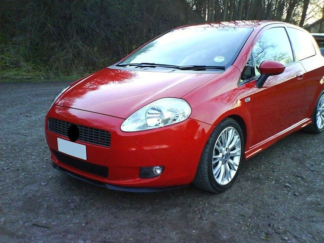 💕 FRONT SPLITTER SUITABLE FOR FIAT GRANDE PUNTO TYP 199 💕