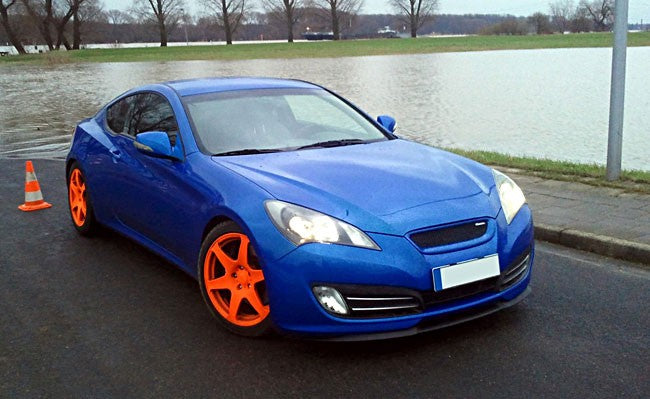 💕 SPLITTER ANTERIORE ADATTO PER HYUNDAI GENESIS COUPE 💕