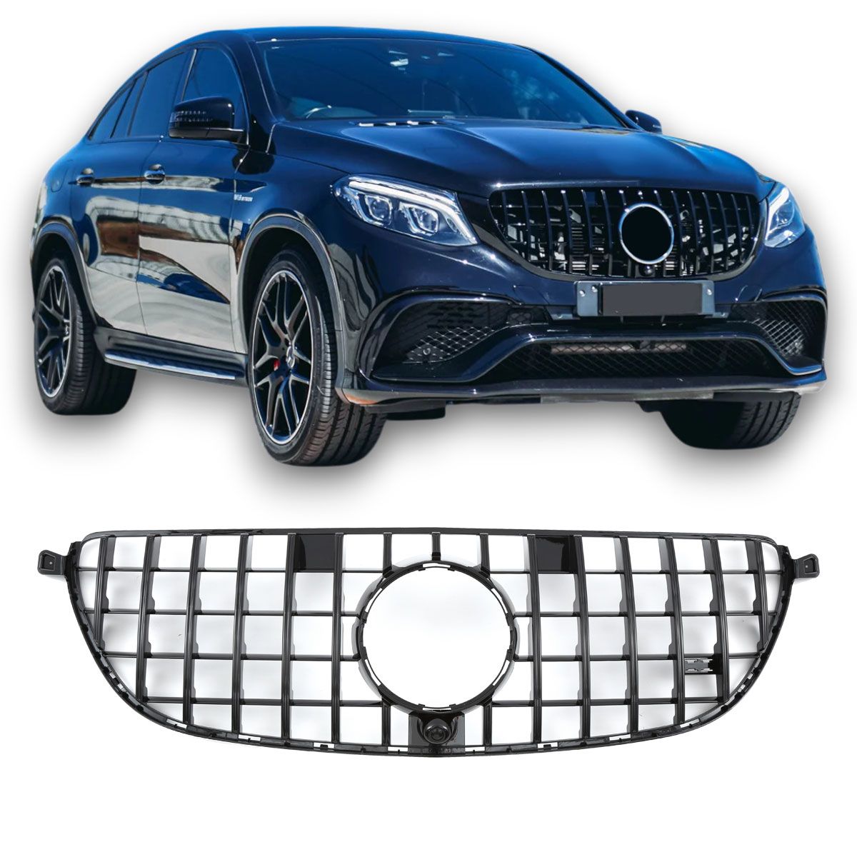 😍ART.6277 Griglia Panamericana GT Adatta Per Mercedes W166 C292 GLE 63AMG😍