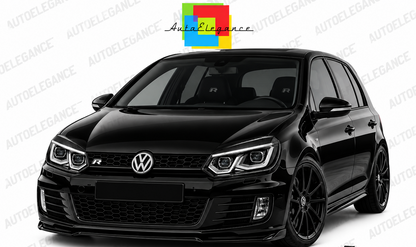 ART.10747  FARI  ANTERIORI  ADATTO  PER  VW GOLF 6 08-13 NERO
