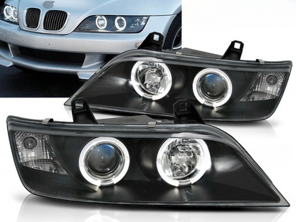 💫ART.6537 FARI OCCHI D'ANGELO NERI per BMW Z3 1996-2002💫