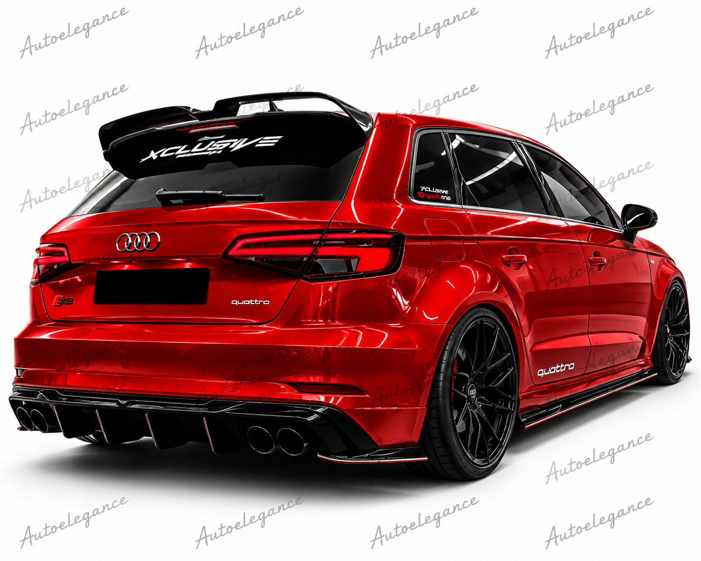 🔥ART.4844 SPOILER ADATTO PER AUDI A3 S LINE S3 2013-2020🔥