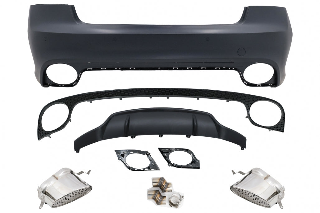 PARAURTI POSTERIORE ADATTO PER AUDI A5 S5 8T COUPE CABRIO (2007-2015) RS5 DESIGN