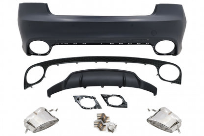 PARAURTI POSTERIORE ADATTO PER AUDI A5 S5 8T COUPE CABRIO (2007-2015) RS5 DESIGN