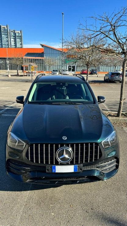 GRIGLIA ADATTA PER MERCEDES GLE W167 2019+ LOOK AMG PROFILI CROMATI GT