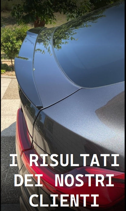 SPOILER BAGAGLIAIO ADATTO PER BMW X4 G02 2018+ LOOK M COMPETITION NERO LUCIDO