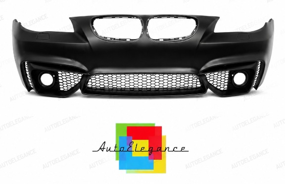 💕PARAURTI ANTERIORE BMW E60 E61 LOOK M4 SRA GRIGLIE NEBBIA 💕
