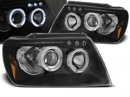 CHRYSLER JEEP GRAND CHEROKEE 99-05.05 ANGEL EYES NERO